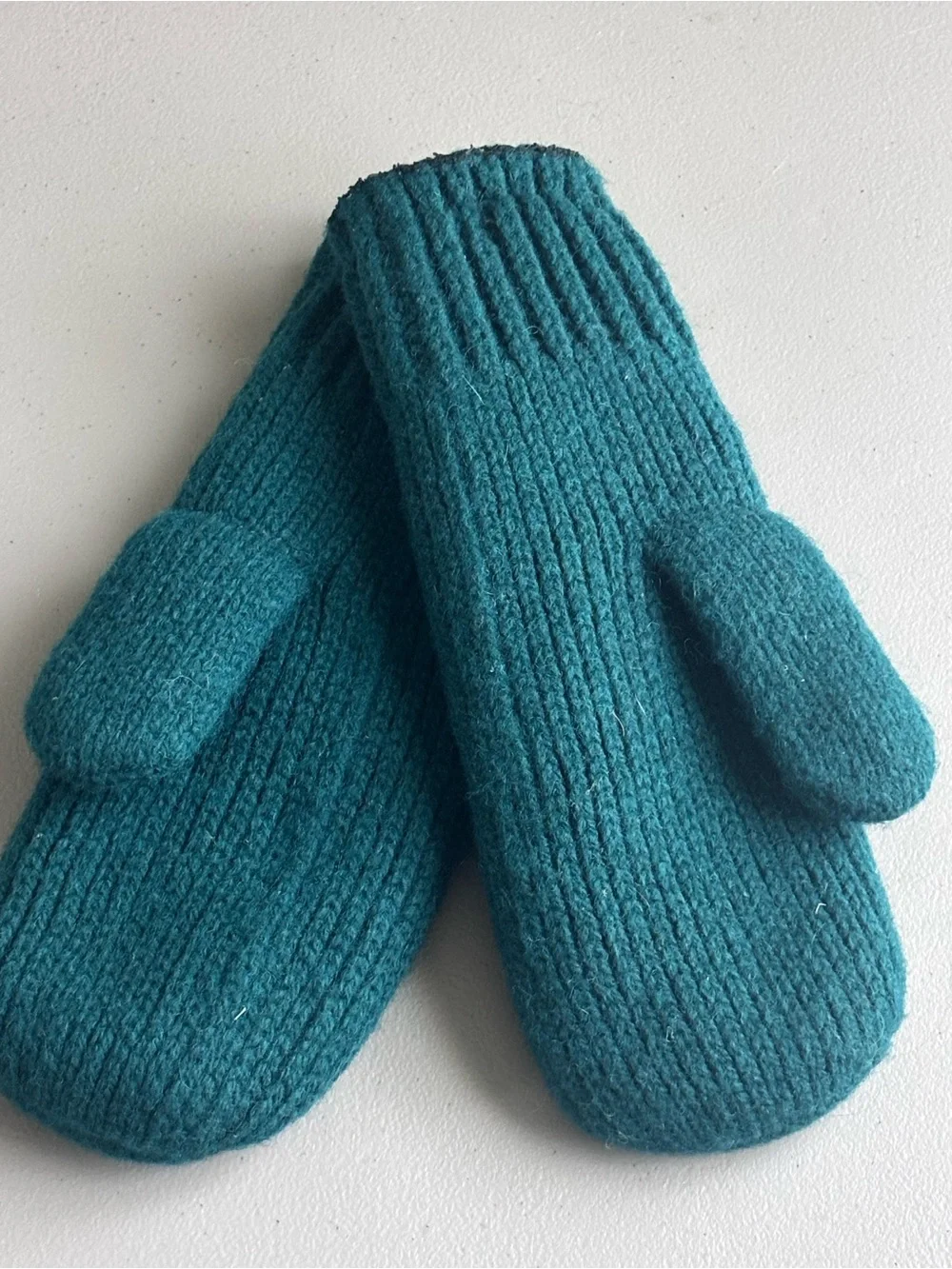 NWT Fox River Wool Adult double Ragg  Mitt Size small  green  style #9988 USA